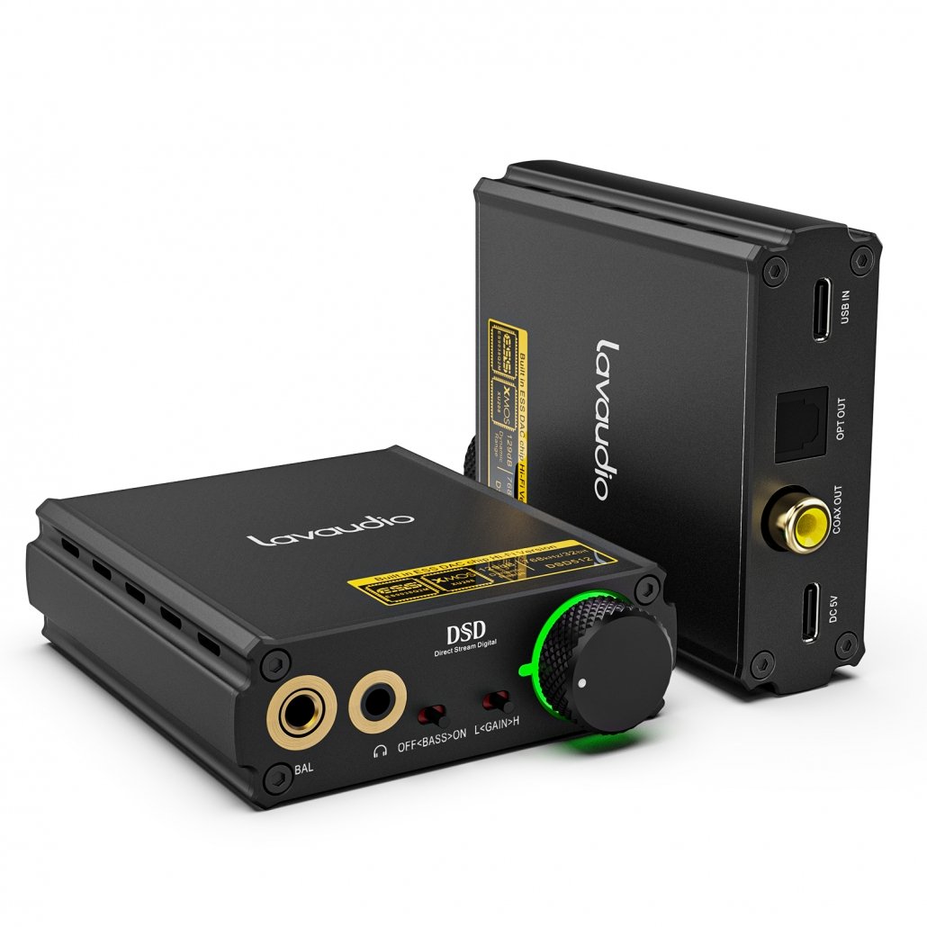 Ds400 Konwerter Dźwięku Dac Z Usb-C Spdi/F Coaxial