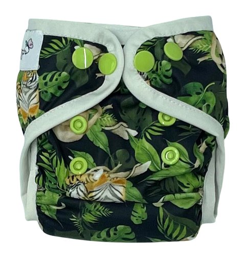 Otulacz Z Lamówką - Dzikie Koty  Noworodkowy 3-8Kg