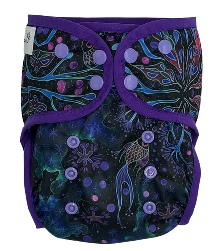 Otulacz Z Lamówką Neon Splash Xl 10-20Kg