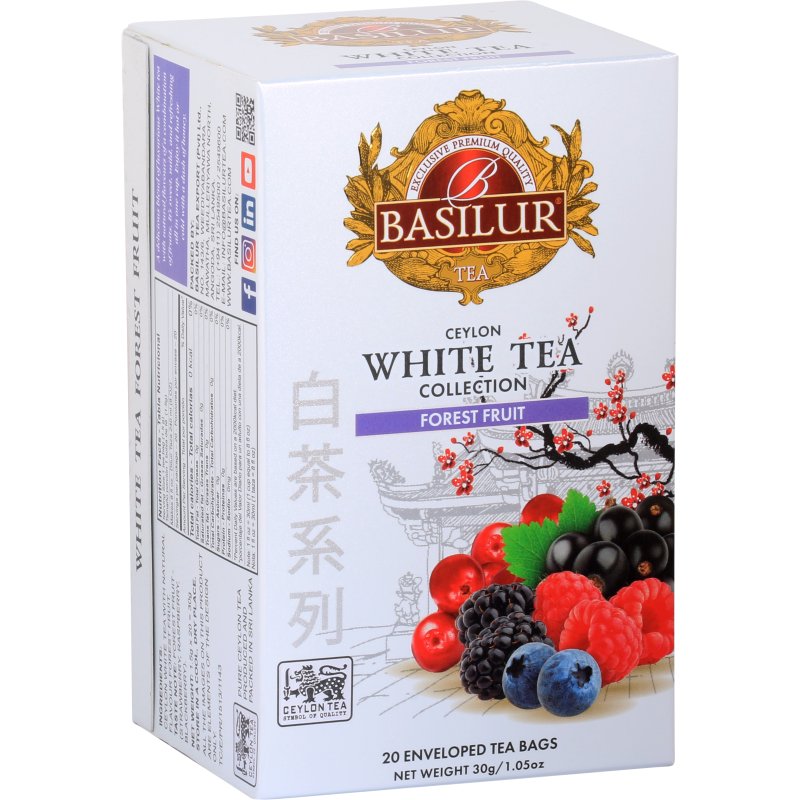 WHITE TEA - FOREST FRUIT saszetki - 20 x 1,5 g