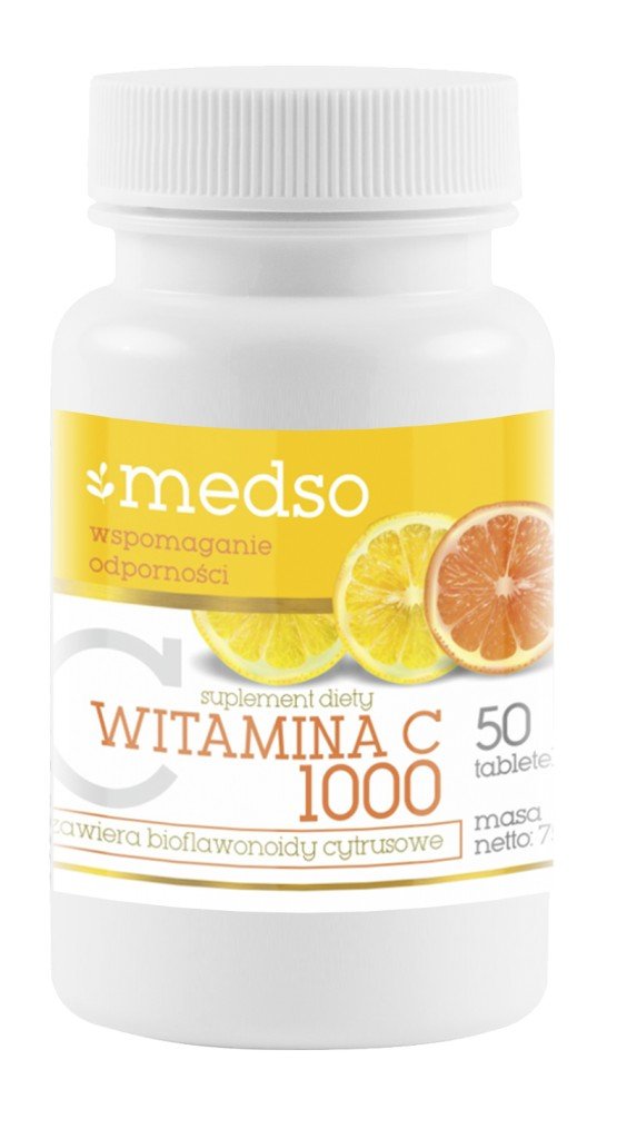Medso, Witamina C1000 Z Bioflawonoidami, 50 Kapsułek