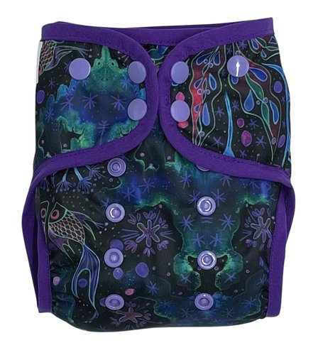 Otulacz Z Lamówką Neon Splash Os 7-16Kg