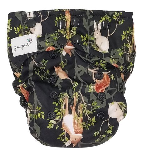 Pieluszka Z Kieszonką Os Dwurzędowa, Noc W Lesie