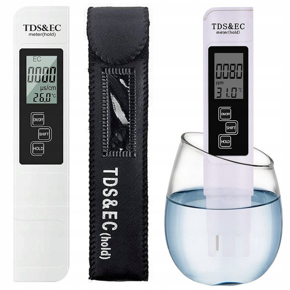 Tester Miernik Twardości Wody Tds Ec Osmoza Temp