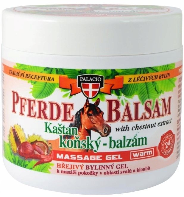 Palacio, Maść Końska Rozgrzewająca, 600 ml