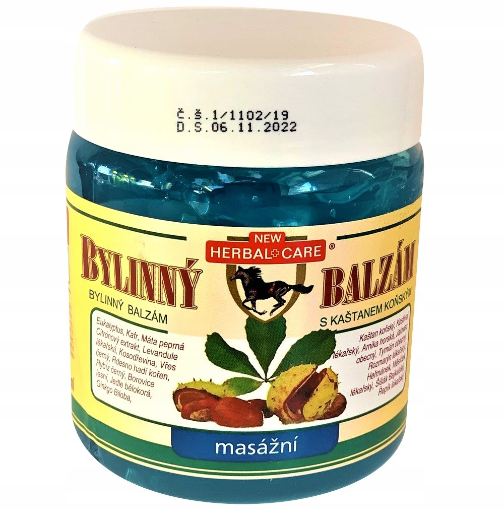 WEBHIDDENBRAND Balsam Ziołowy Kasztanowiec 500ml Masaż