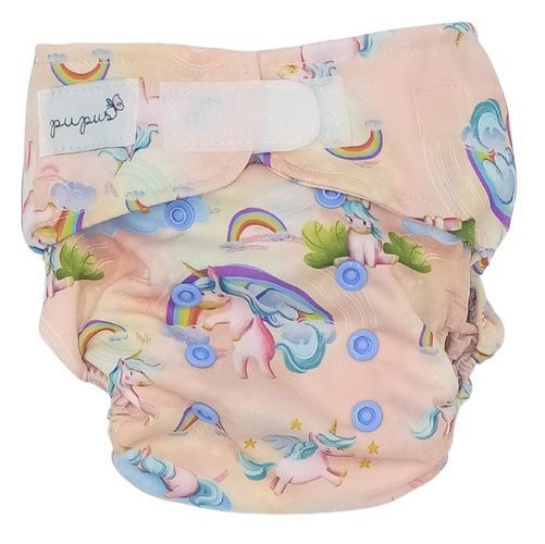 Pieluszka Z Kieszonką Jednorożce 5-15Kg - Rzepy