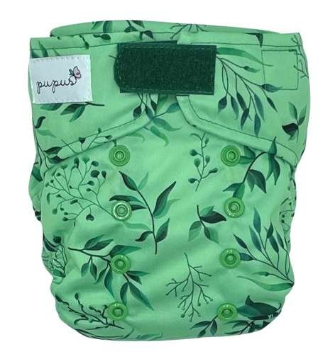 Pieluszka Z Kieszonką Zielono Mi 5-15Kg - Rzepy