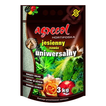 Agrecol nawóz jesienny uniwersalny 3kg Hortifoska
