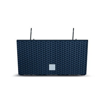 Doniczka Prosperplast Rato Case 40Cm Z Wieszakiem, Antracyt