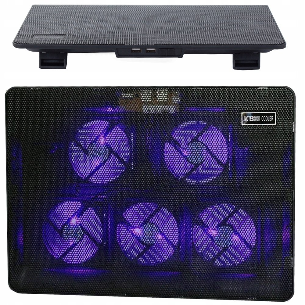 Podstawka Verk Group, Podkładka Chłodząca Pod Laptop Led 12-17
