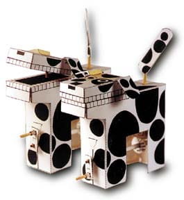 Automata Mechaniczny Pies - Mechaniczny Teatrzyk