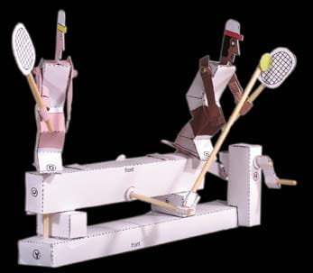 Automata Tenisista- Mechaniczny Teatrzyk