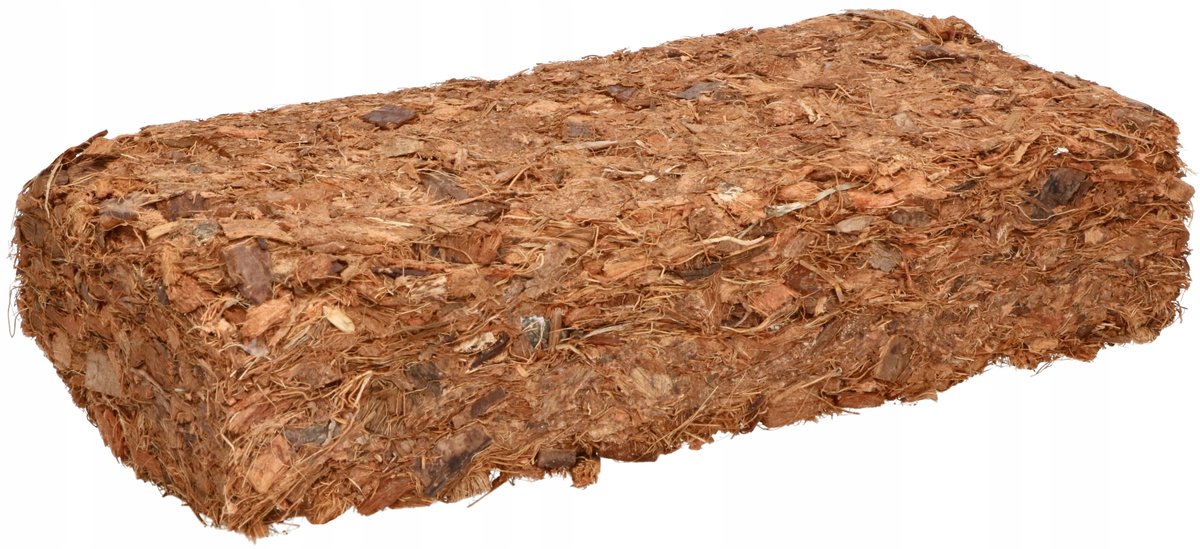 Chipsy Ścinki Kokosowe Brykiet Roślin Terrarium 5L