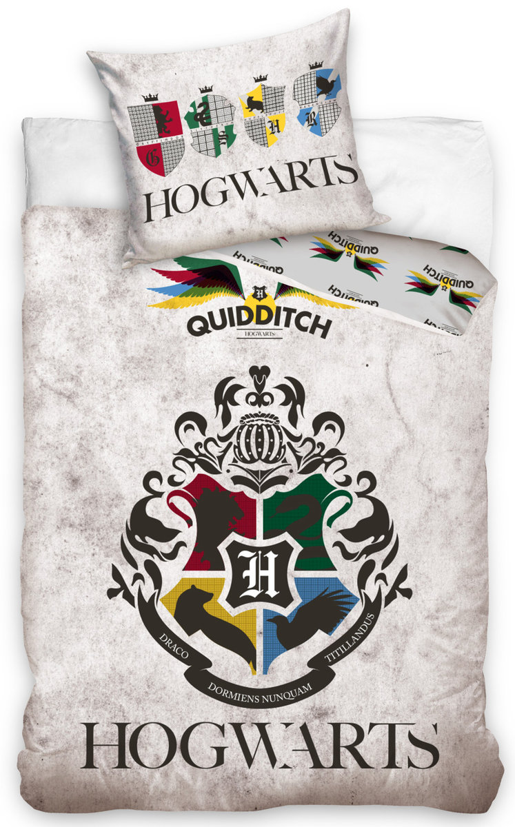 Carbotex pościel dziecięca Harry Potter Drużyny Quidditcha
