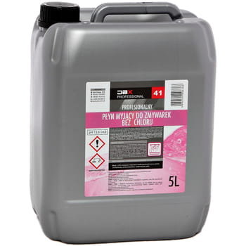 PROFESJONALNY Płyn MYJĄCY DO ZMYWAREK BEZ CHLORU JAX PROFESSIONAL 41 5L (49947252)