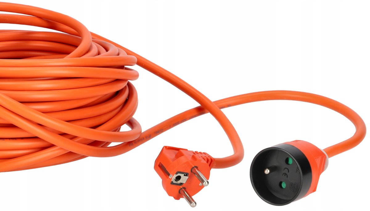 Przedłużacz Ogrodowy Budowlany Kosiarka 20M Z/U