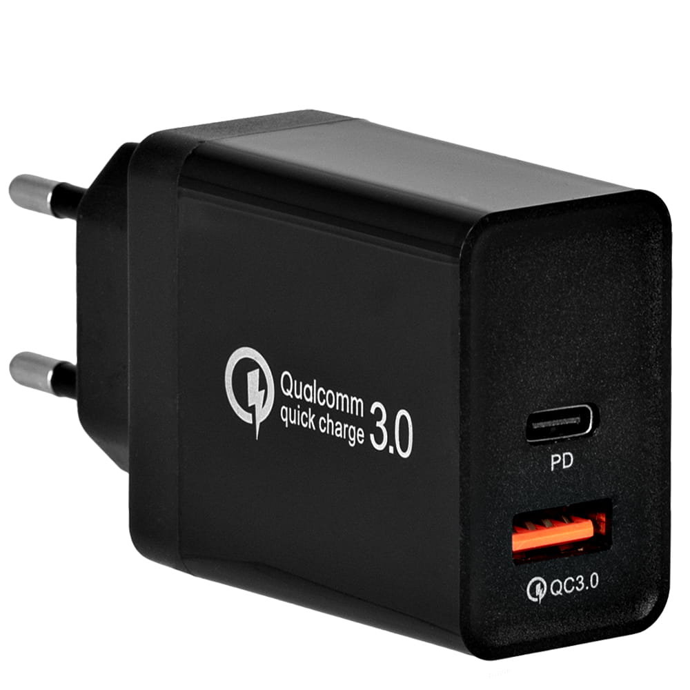 Zdjęcia - Ładowarka VAYOX  sieciowa PD  + USB QuickCharge 3.0 36W VA0035 (USB-C)