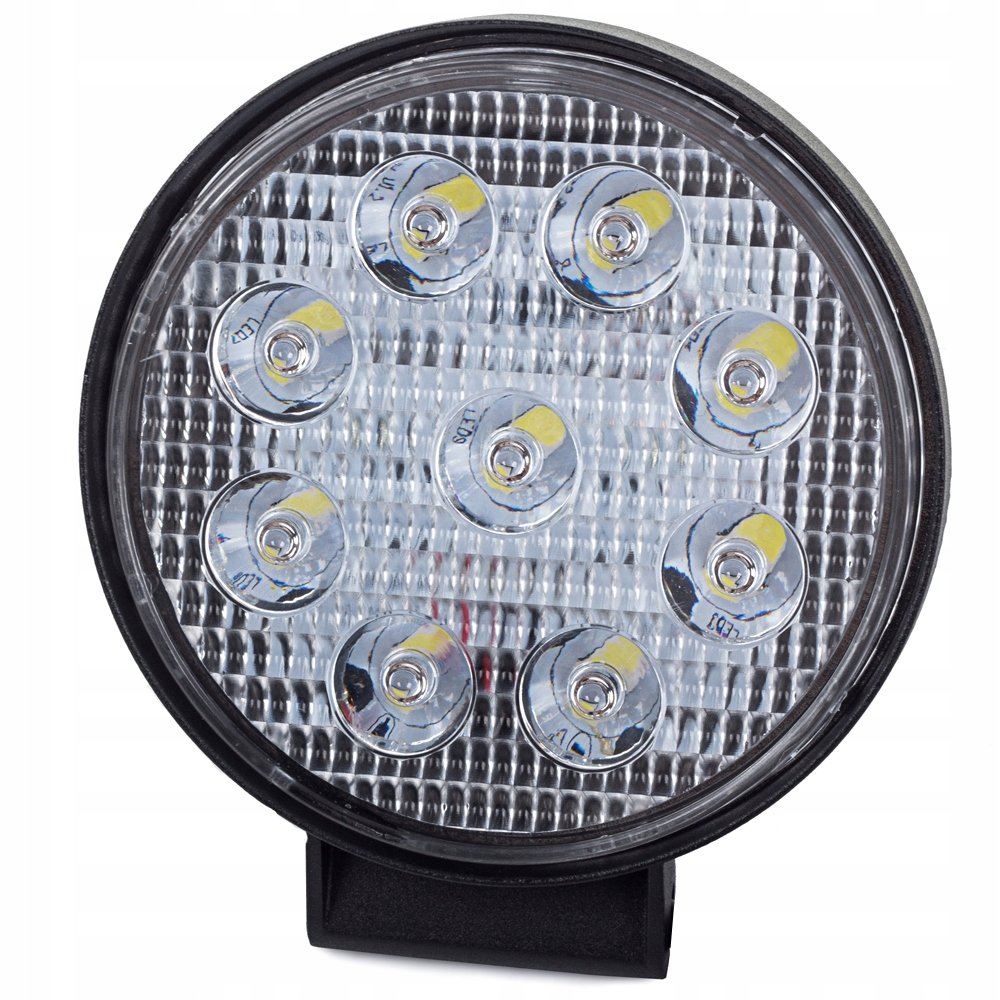 Lampa Robocza Halogen Okrągła 9 Led 27W Szperacz