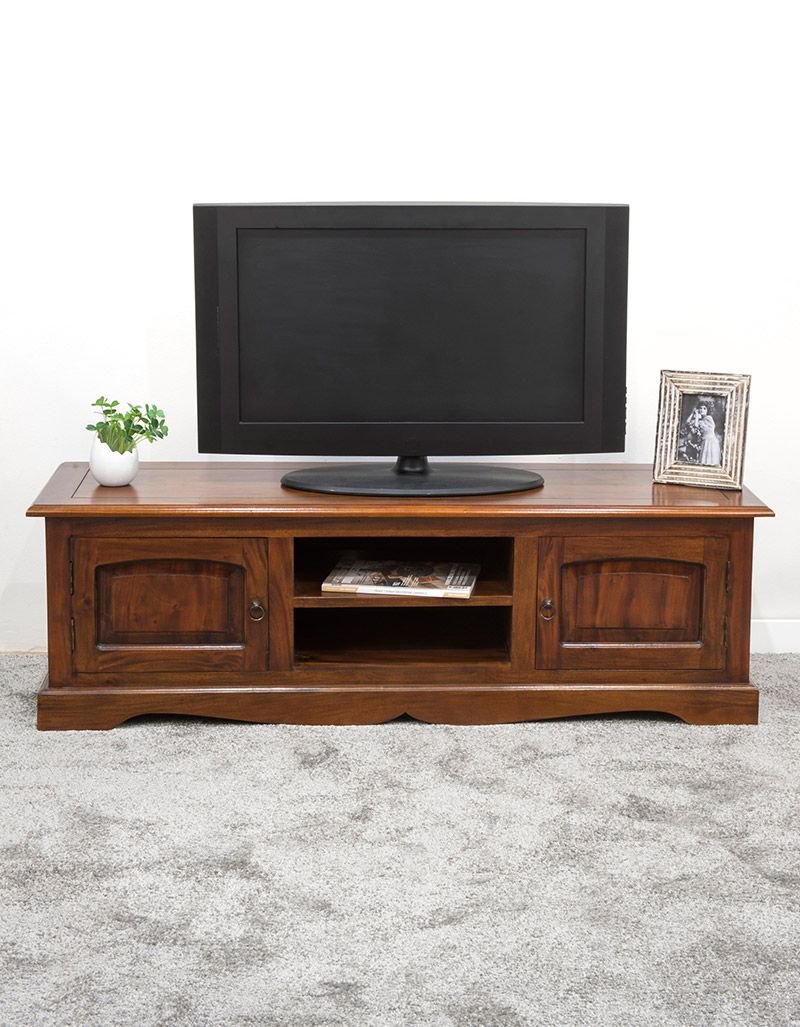 Komoda Rtv ( 2 + 2 ) Klasyczna Mahoń