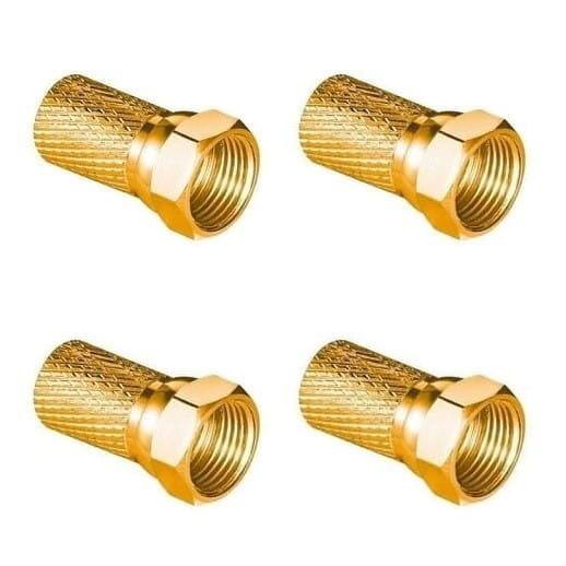 Wtyk Sat F 6,8 Mm Gold Cu Lb0104 Vayox 4 Szt.