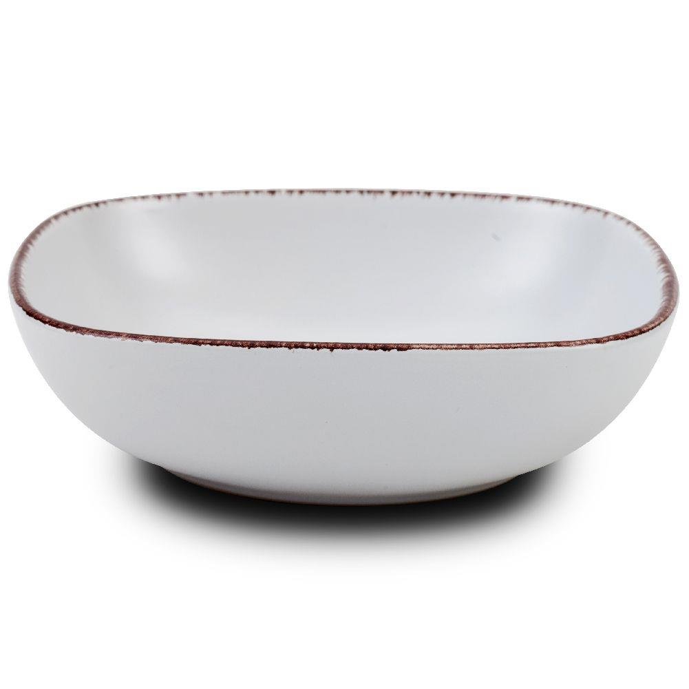 Фото - Салатник NAVA Miska Miseczka Ceramiczna 16,5 Cm 600 Ml White Sugar 