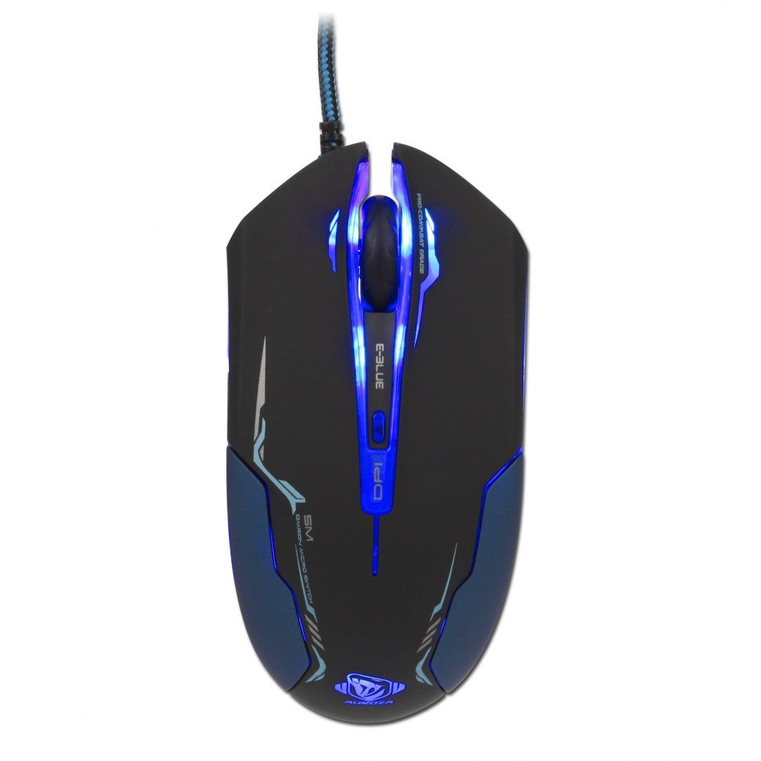 E-Blue USBAuroza Gaming czarno-niebieska (UWEZMYBPO080)