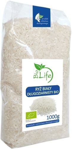 BioLife 101BioLife Ryż Biały Długoziarnisty 1kg - BLFRYZBIALPEL