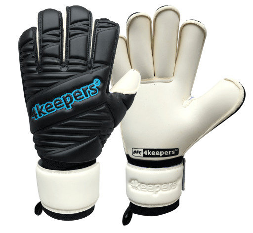 Rękawice Bramkarskie 4 Keepers Retro Iv Black Jr Rf R. 5