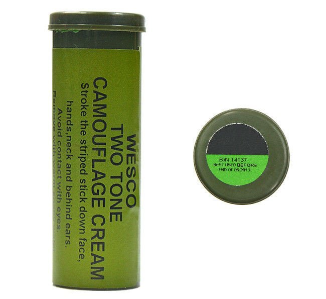 Mil-Tec Farba maskująca w sztyfcie 2 w 1 60 ml - zielony/czarny (16337000) 16337000