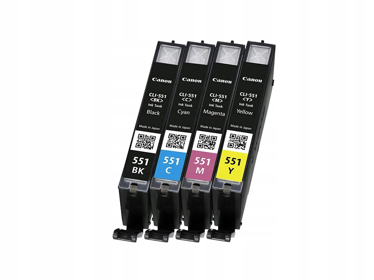 Tusze Oryginalne Canon Cli-551 Cmyk