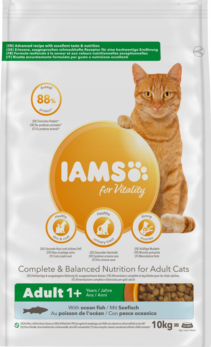 IAMS Vitality Adult ryba 10kg