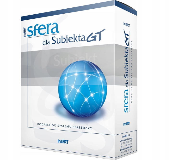 Insert Sfera Dla Subiekt Gt Na Pierwsze Stanowisko