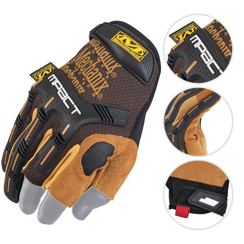 Mechanix Rękawice Wear M-Pact Framer Leather L