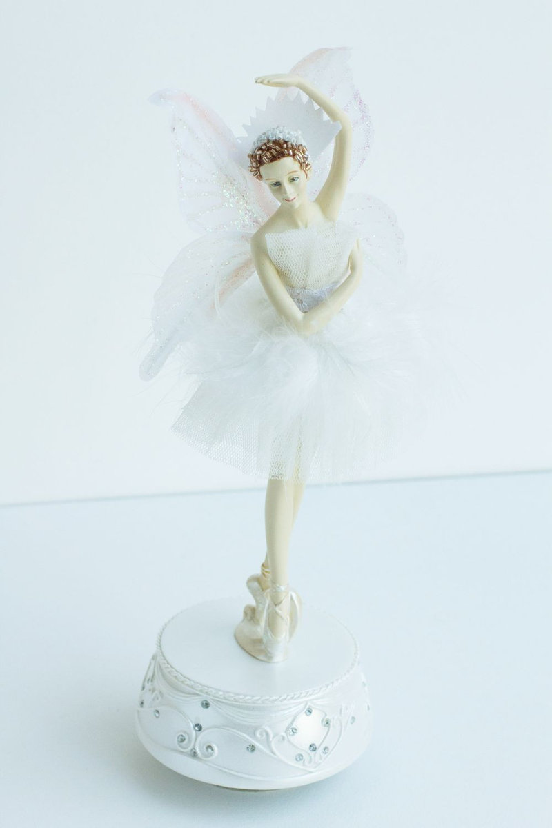 Spieluhrenwelt 27011 pozytywka: balerina ze skrzydłami 27011