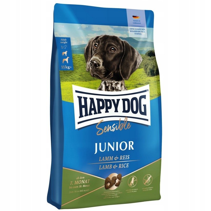 Happy Dog Sensible Junior Lamb Rice 1 Kg