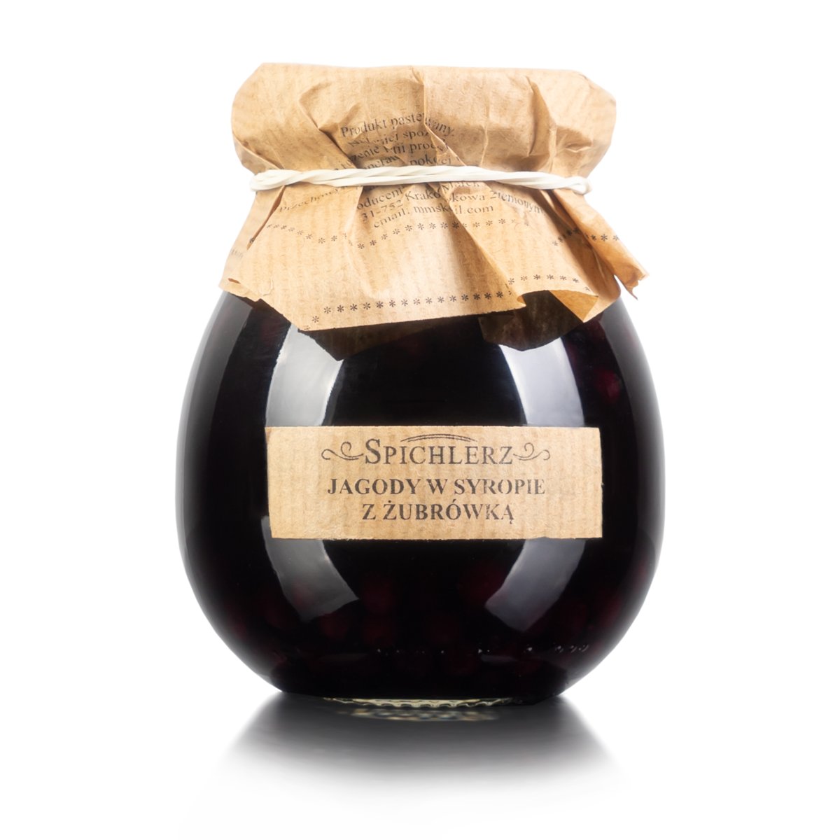 Jagody W Syropie Z Żubrówką ~ 280 G ~