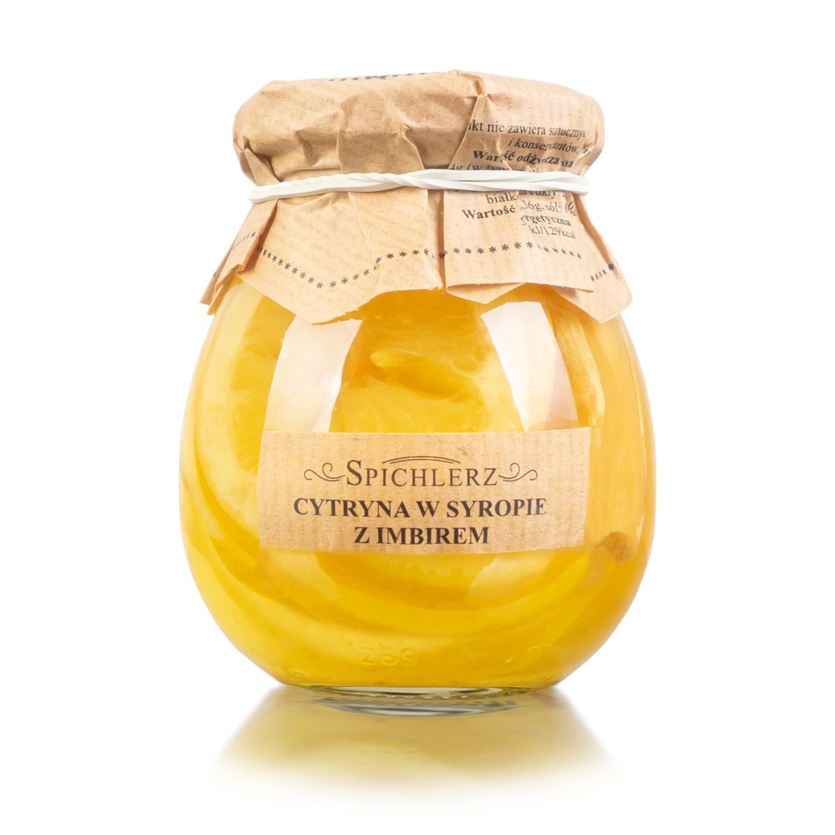 Cytryna W Syropie Z Imbirem ~ 260 G~