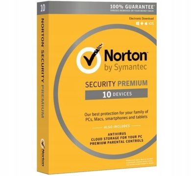 Norton Security Deluxe 10 Urządzenia 1 Rok