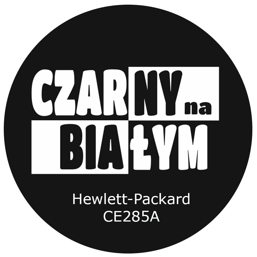 Toner Do Drukarki Hp Czarny Na Białym, Zamiennik Ce285A 85A