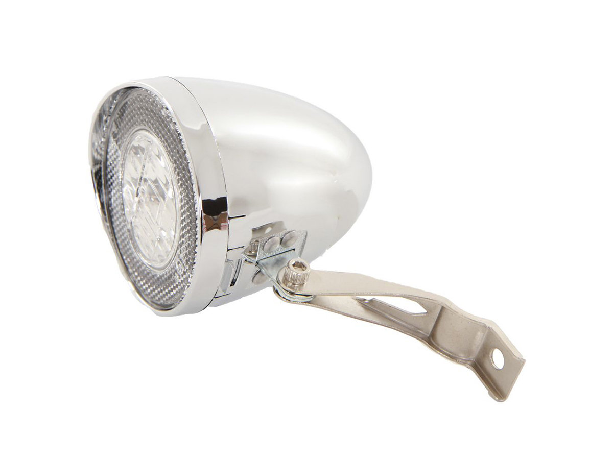 Lampa Przednia Buchel 513 50 211  Retro Chrom. Z Wyłą