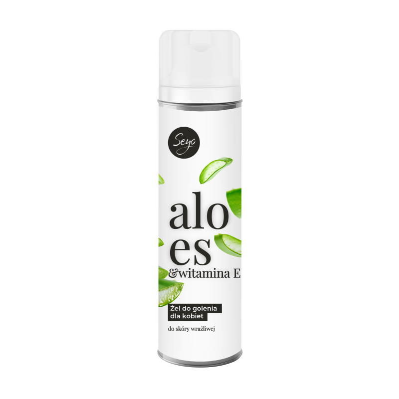 Seyo, Żel Do Golenia Dla Kobiet Aloes i Witamina e 200 ml