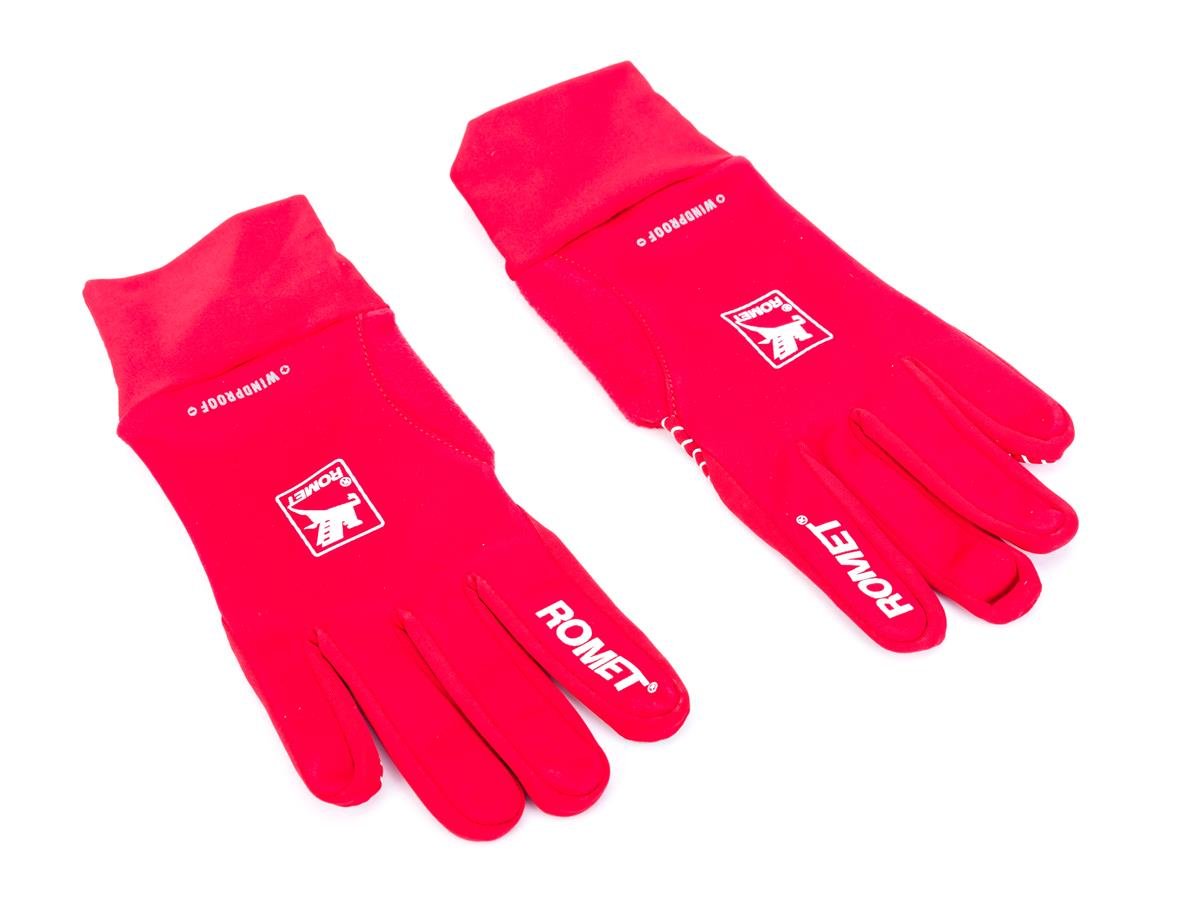 Rekawiczki Rowerowe Czerwone Z Dlugimi Palcami 