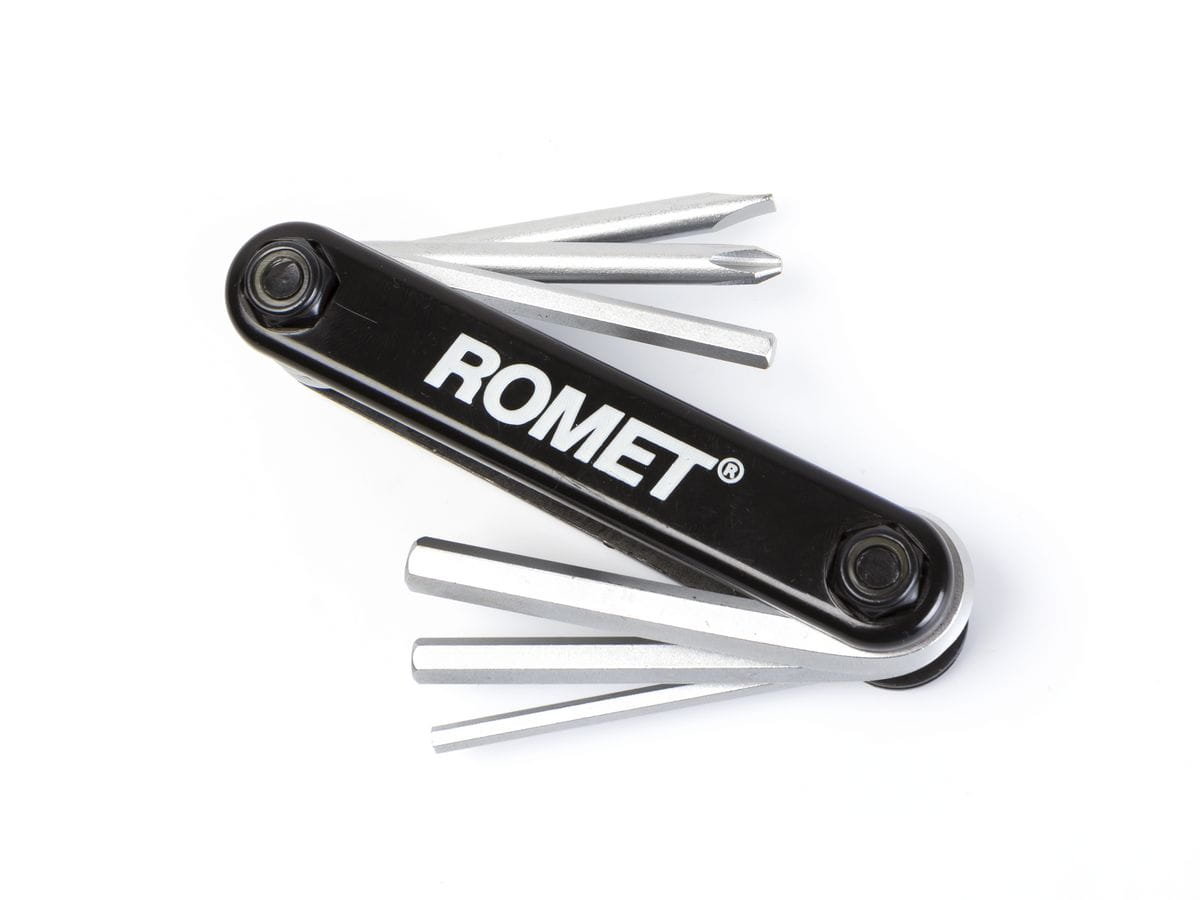 Klucze Imbusowe - Scyzoryk 6 Funkcji  Et/Logo Romet