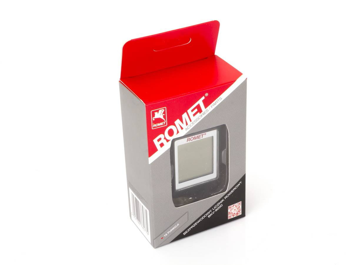 Licznik Rowerowy Bezprzewodowy Bkv9000 Czarny Et/Logo Romet