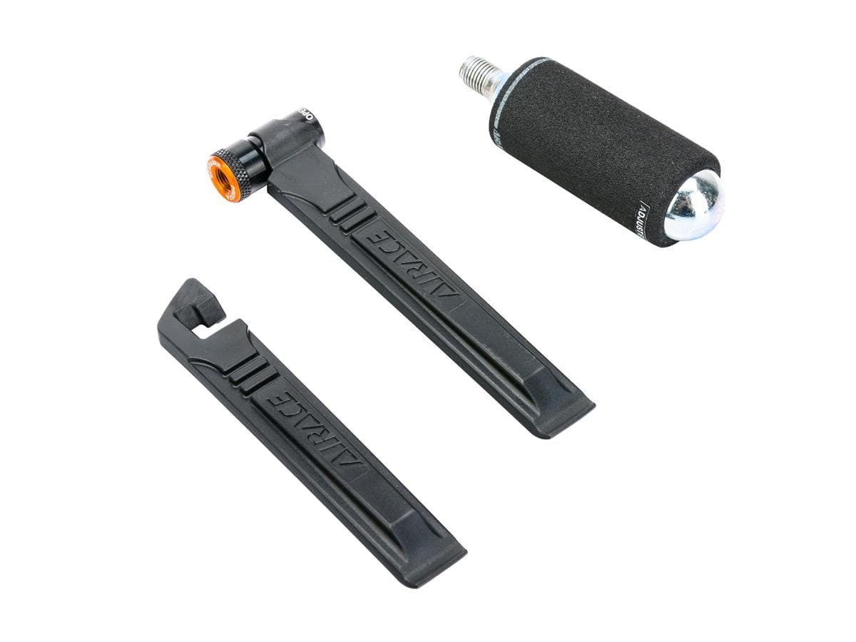 Pompka Na Naboje Co2 Z Lyzkami Do Opon Mod. Act-03 Av/Fv Mini, Czarna Airace