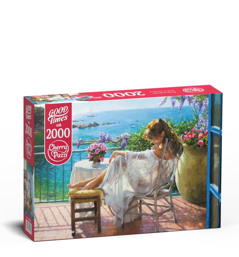 Puzzle 2000  Beauty and Blue Sea - Timaro