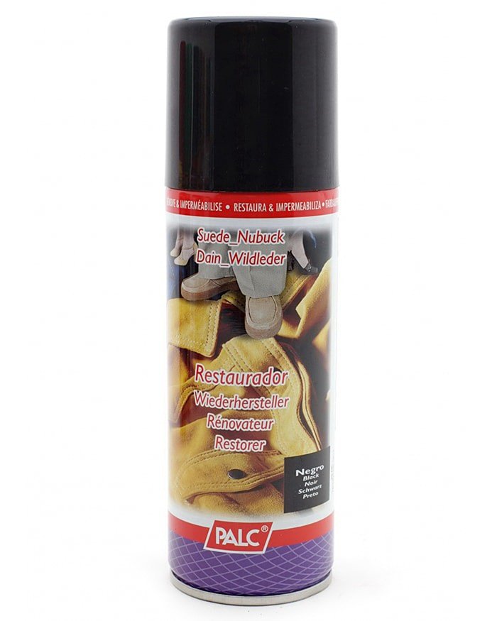 Czarna Farba W Sprayu Zamszu Nubuku Skóry 200 ml