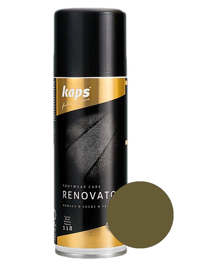 Kaps Pasta do zamszu nubuku Spray 13 kolorów Renowator 134-zieleń oliwkowa) 39