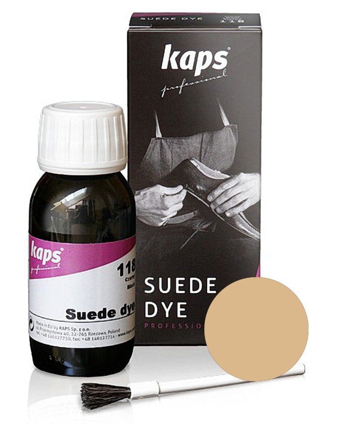 Kaps Farba do Zamszu Nubuku Weluru Suede Dye 12 kolorów 130-beż) CC46-63698